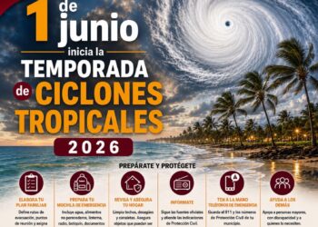 Inicia Temporada de Ciclones Tropicales 2026 en el Atlántico