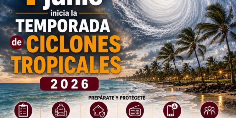 Inicia Temporada de Ciclones Tropicales 2026 en el Atlántico