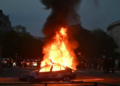 Vandalismo en Francia y agresiones a policías pese a triunfo del PSG