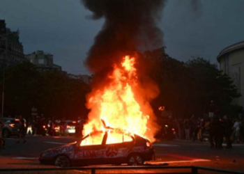 Vandalismo en Francia y agresiones a policías pese a triunfo del PSG