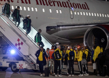 Selección de Sudáfrica llega a México para el Mundial 2026