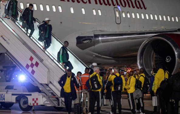 Selección de Sudáfrica llega a México para el Mundial 2026