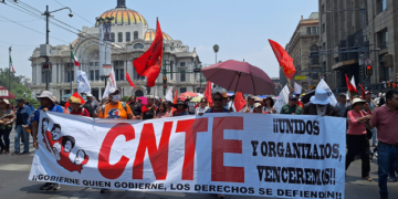 CNTE acuerda continuar con protestas en CDMX y estos estados