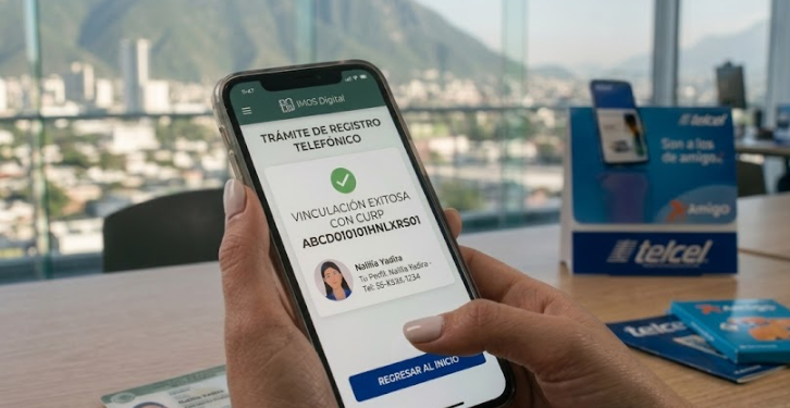 Cómo vincular tu línea telefónica al CURP paso a paso