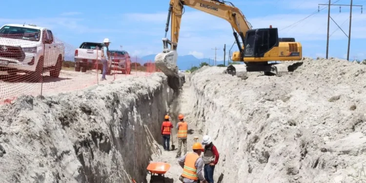 Obras de acueducto de Ciudad Victoria sepultan a trabajador