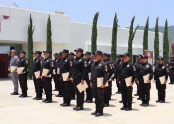 Culminan policías, custodios y guías técnicos formación en Medicina Táctica Policial
