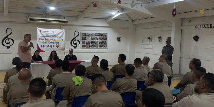 Reciben PPLs del CEDES Altamira orientación sobre diversidad sexual y cero discriminación