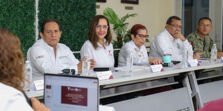 Secretaría de Salud de Tamaulipas refuerza acciones preventivas ante temporada de huracanes y calor extremo