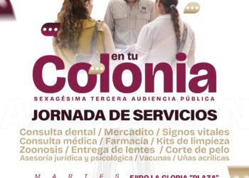 Gobierno de Beto Granados invita a la audiencia pública de “Martes en tu Colonia” en el ejido La Gloria