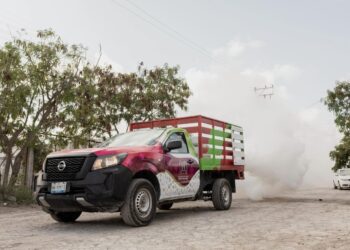 Beto Granados da banderazo de arranque a Jornada Intensiva de Eliminación de Criaderos y Fumigación