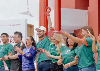 "Que se escuche fuerte y claro, nada detendrá el renacimiento de Matamoros; reinaugura Beto Granados la Concha Acústica tras 13 años de abandono"