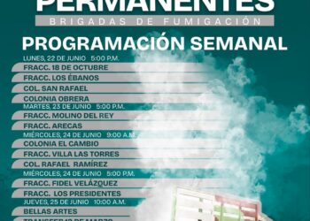 Gobierno de Matamoros intensifica jornadas de fumigación