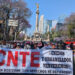 CNTE retira plantón de CDMX tras obtener fondos del gobierno federal