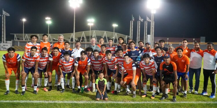 Celebran partido amistoso Correcaminos UAT Premier y Guardia Nacional
