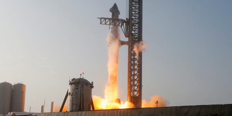 SpaceX realiza con éxito un nuevo lanzamiento de Starship