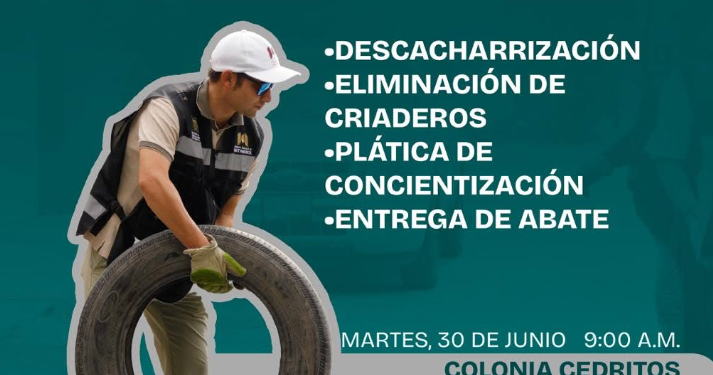 Gobierno de Matamoros fortalece la prevención del dengue con Brigadas Permanentes de Saneamiento