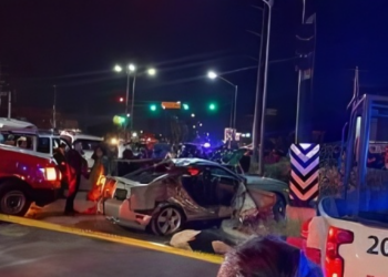Dos mujeres pierden la vida en choque en carretera a San Fernando en Reynosa