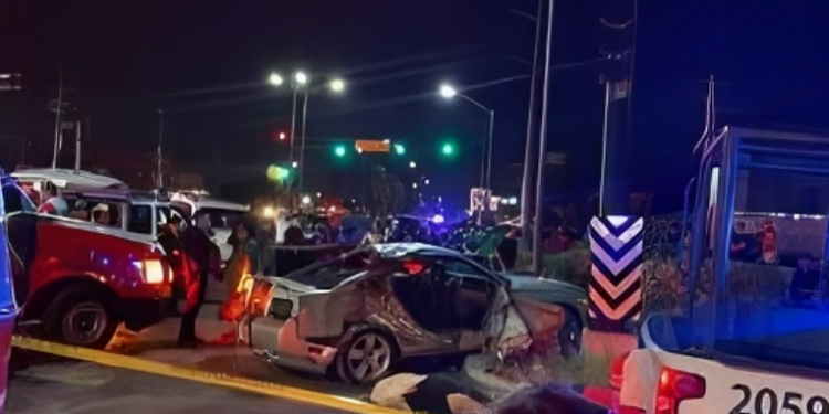 Dos mujeres pierden la vida en choque en carretera a San Fernando en Reynosa