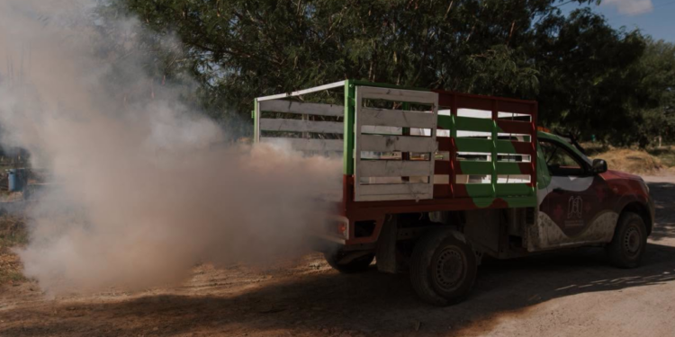 Gobierno de Beto Granados refuerza jornadas permanentes de fumigación en Matamoros