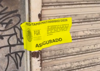 FGR asegura tiendas chinas en Matamoros tras operativo nocturno
