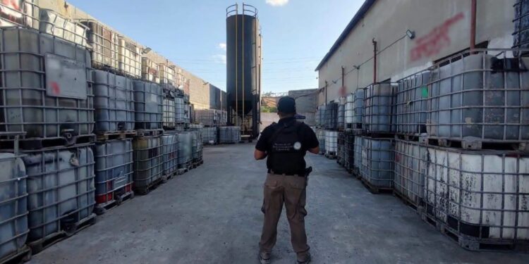 En cateos en Matamoros y Reynosa aseguran 485 mil litros de huachicol
