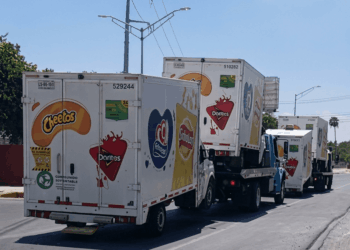 Arriban unidades a PepsiCo en Matamoros; aún investigan causa de incendio