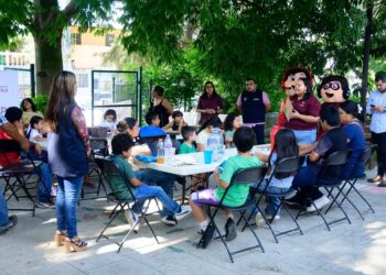 Realizan con éxito jornada por la paz en el Parque de Bienestar "La Loma"