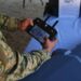 Equipo de vigilancia y sistemas antidrones utilizados para la seguridad durante el Mundial 2026 en México.