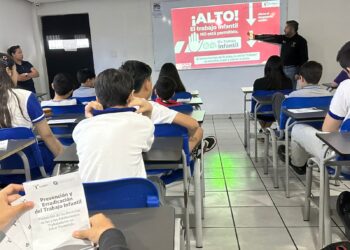 Fortalece STPS prevención del trabajo infantil con jornada informativa para estudiantes en Ciudad Victoria