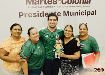 Beto Granados mantiene cercanía con la ciudadanía a través de "Matamoros Informa" y "Martes en tu Colonia"