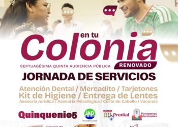 Invita Beto Granados al Martes en tu Colonia, acercará servicios y apoyos a las familias de Matamoros