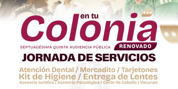 Invita Beto Granados al Martes en tu Colonia, acercará servicios y apoyos a las familias de Matamoros