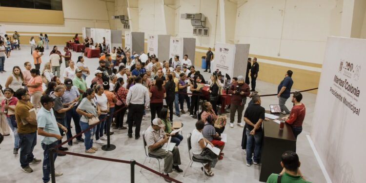Beto Granados encabeza una nueva jornada de "Martes en tu Colonia Renovado" en Matamoros