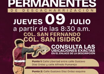 Gobierno de Matamoros continua con las jornada de descacharrización en las colonias San Fernando y San Isidro