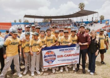 Felicita Beto Granados a la Liga Matamoros A.C., Subcampeona de la Serie Nacional de Ligas Pequeñas