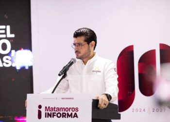 Beto Granados informa avances en salud, educación, bienestar y seguridad durante "Matamoros Informa"