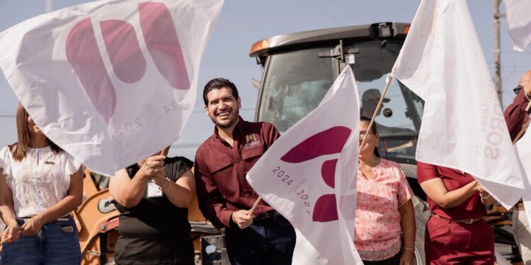 Beto Granados inicia obras de rehabilitación de agua potable y drenaje sanitario en la colonia Doctores