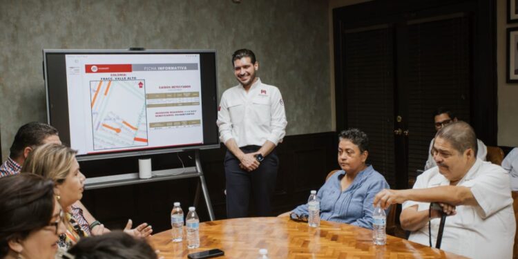 Beto Granados fortalece el diálogo con presidentes de colonia para atender necesidades de Matamoros