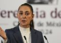 Claudia Sheinbaum durante su conferencia matutina al hablar sobre Rubén Rocha Moya.