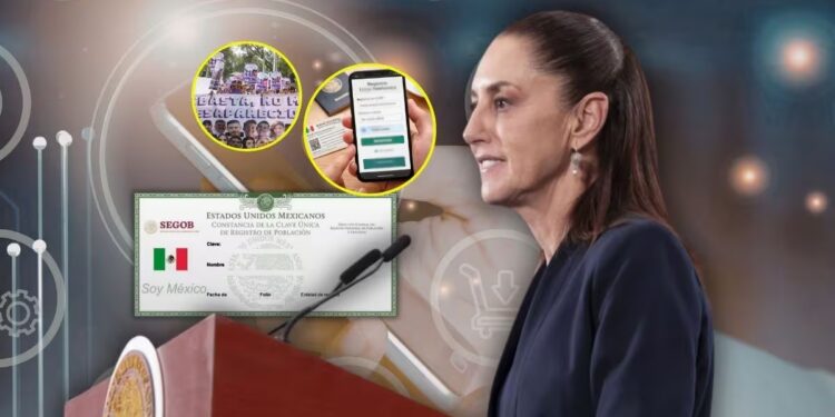 Claudia Sheinbaum informa que 68 millones de líneas celulares ya fueron registradas en México.