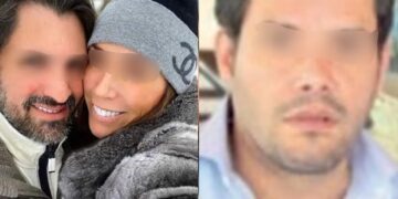Elementos federales durante la detención de Alejandro Álvarez Puga en la zona hotelera de Cancún.