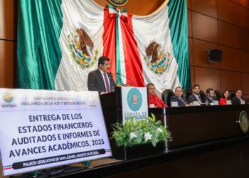 Ante la ANUIES, el rector de la UAT llama al Congreso Federal a sumar alianzas
