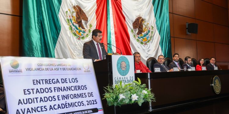 Ante la ANUIES, el rector de la UAT llama al Congreso Federal a sumar alianzas