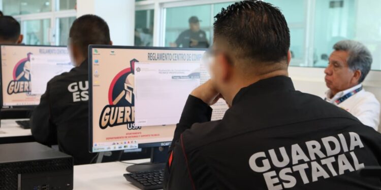 Avanza Guardia Estatal en el proceso de promoción de grados 2026