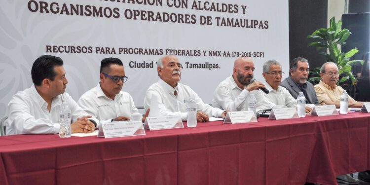 Capacitan a municipios de Tamaulipas sobre programas federales y aguas nacionales