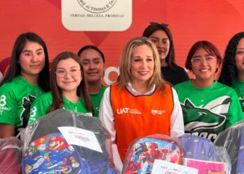 Concluye Familia UAT la colecta de útiles escolares “Impulsando Corazones 2026”