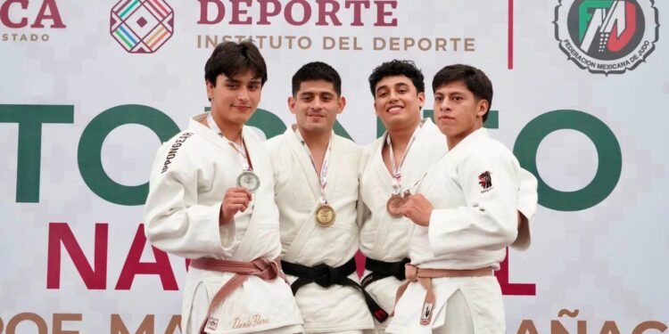 Conquista Tamaulipas 28 medallas en el Campeonato Nacional de Judo