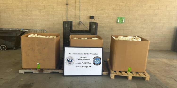 Incautan en Texas 760 kilos de presunta metanfetamina proveniente de Reynosa