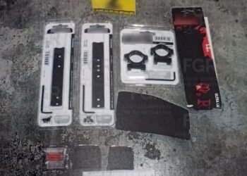En Puente Anzaldúas de Reynosa detienen a 4 por intentar cruzar armas