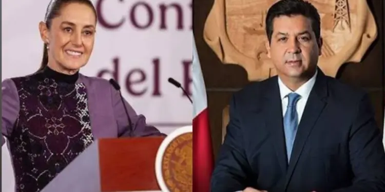 Cabeza de Vaca y Claudia Sheinbaum chocan de nuevo; exgobernador busca la presidencia